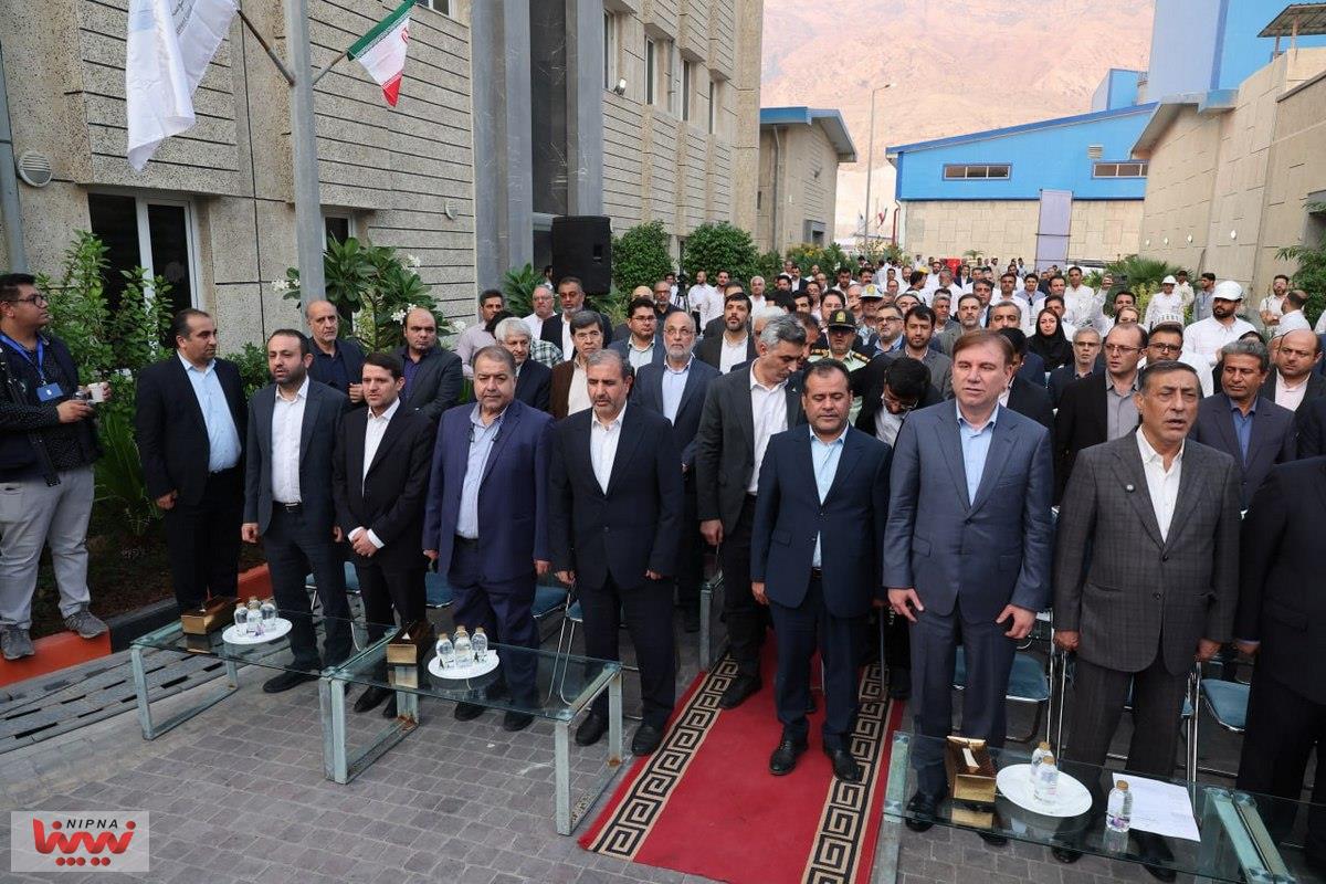 آیین افتتاح رسمی مجتمع‌های پتروشیمی کیمیا صنایع دالاهو و کیمیا صنایع انتخاب 25